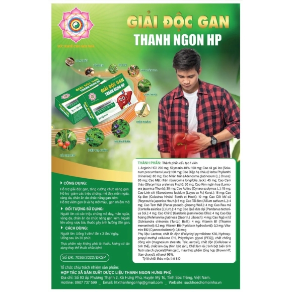 GIẢI ĐỘC GAN THANH NGON HP