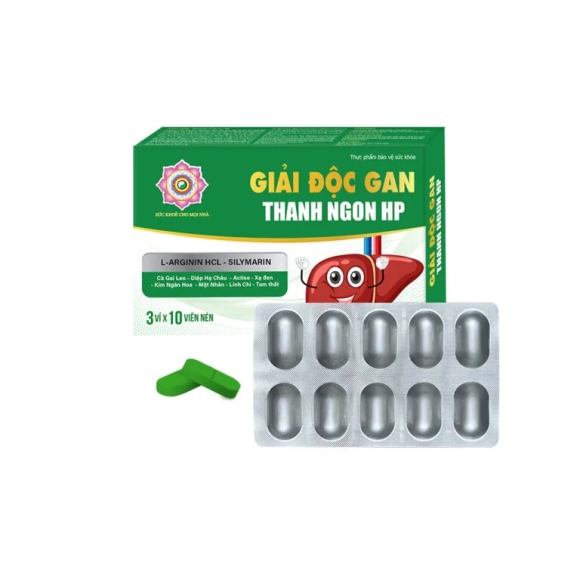 GIẢI ĐỘC GAN THANH NGON HP